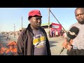 protesting diepsloot residents want ramaphosa to address them