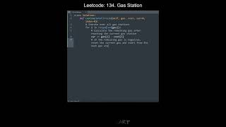 Leetcode 134. Gas Station in Python | Python Leetcode | Python Coding Tutorial | Python Coding ASMR