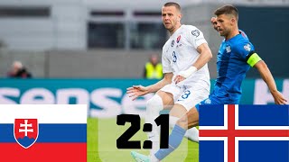 SLOVENSKO VS ISLAND KVALIFIKÁCIA NA EURO 2024