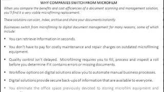 MES Hybrid Article 20130517 The Future of Microfilming