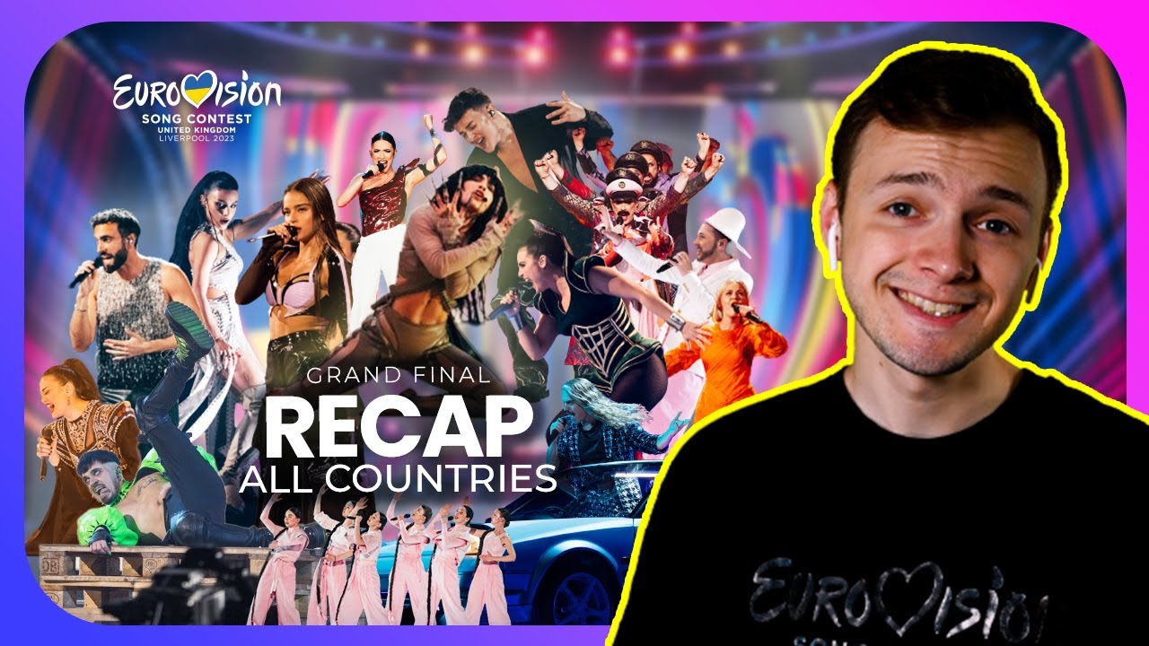 WHICH COUNTRY WAS THE BEST? Eurovision 2023 RECAP Of All The 26 ...