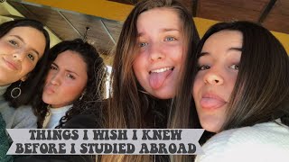 things i wish i knew before studying abroad//american exchange student in spain