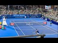 Michael Mmoh vs Mackenzie McDonald Delray Beach Court Level View Highlights