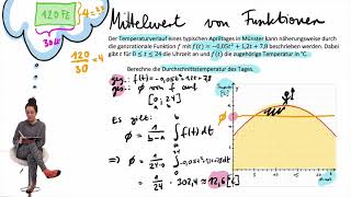 DAS muss fürs Abi sitzen: Mittelwert von Funktionen berechnen, megatypische Klausuraufgabe Analysis