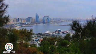 Dağüstü parkdan Bakı mənzərəsi 🇦🇿 View of Baku from the Highland park. #highlandpark #baku