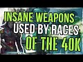 Some Of The Most AMAZING Weapons In 40K | Warhammer 40K Lore