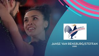 Janse Van Rensburg/Steffan (GER) | Ice Dance RD | Internationaux de France 2021  | #GPFigure