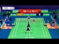 yonex sunrise india open 2025 day 4 court 3