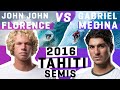 John John Florence VS Gabriel Medina 2016 Billabong Pro Tahiti semifinals | FULL HEAT REPLAY