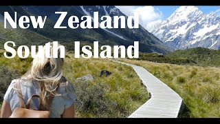 New Zealand South Island road trip -  4K