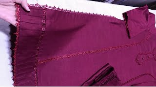 Stylish winter Dress Designing ideas 2024 // plain dress design // Boutique style 2024 Nd 2025