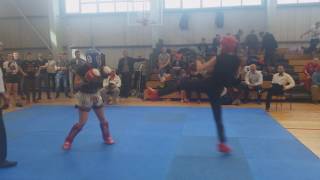 Ieva Krilova - Kick Boxing - Latvia Open 2017