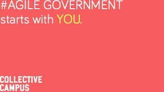 Agile Government Starts With You