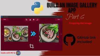 Image gallery app build in Python: Part 6 | Cropping an image