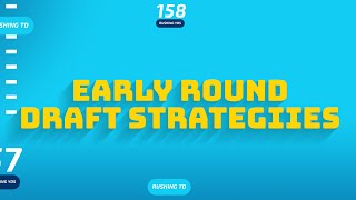 Early Round NFL Fantasy Draft Strategies