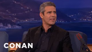 Andy Cohen's Dream Threesome With Jenny McCarthy & Donnie Wahlberg | CONAN on TBS