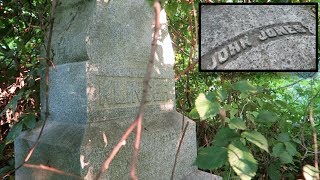 Strange Cemetery with Hidden Graves