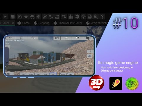 how to level designing for games3d map constructor its magic game engine #SGD_GAMES