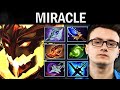 Shadow Fiend Gameplay Miracle with Epic 19 Kills - Dota 7.37