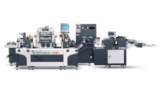 MDC-330/360 single station high speed flatbed label die cutting machine