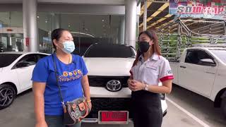 บรรยายการส่งมอบรถคุณแนน ค้ะ Fortuner Legander