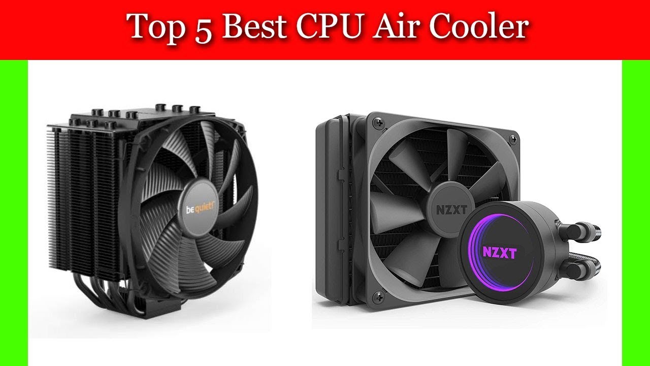 Top 5 Best CPU Air Cooler - YouTube