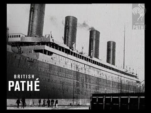 When The Titanic Sank See A Vintage Newsreel With Authentic Footage