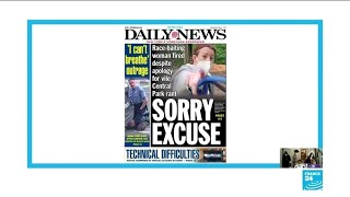 Racial incidents in NYC and Minneapolis dominate US front pages