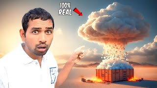 100kg Dry Ice In Hot Water - 100% Real Experiment @MRINDIANHACKER