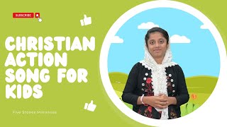 Yeshu Masih Ayega Mujhe Lene || Christian Action Song For Kids || Hephzibah Mary George