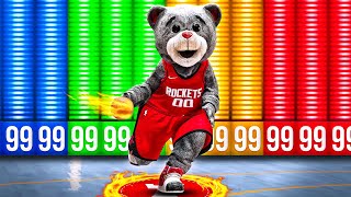 NBA MASCOTS + 99 EVERYTHING BUILD is GAME-BREAKING