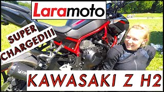 Kawasaki ZH2 - Laramoto gets blown away by this awesome supercharged machine!