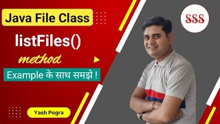 listFiles() method in Java | What does ListFiles do in Java | What is isDirectory in Java