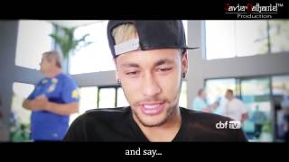Neymar Jr Message After Injury vs Colombia | World Cup 2014 | Neymar Skills & Goals 2013 HD