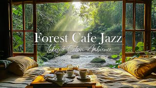 Smooth Jazz Music In The Lakeside Space | Relaxing Morning Jazz Music For Studying, Relaxing