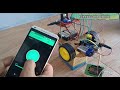 arduino iot project nodemcu esp8266 wifi robot car “l298n motor driver blynk joystick”