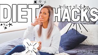 Spilling all of my DIET HACKS | Top 10 Calorie Deficit Tricks