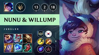 Nunu & Willump Jungle vs Lee Sin: Legendary - KR Challenger Patch 14.18