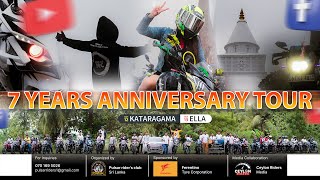 Pulsar Rider's club srilanaka 7th anniversary and Katharagama - Ella tour 2k24