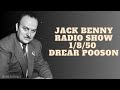 Jack Benny radio show 1/8/50 Drear Pooson - Frank Nelson