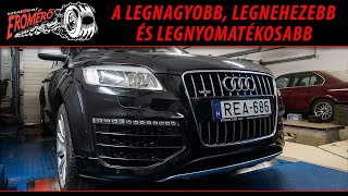 Totalcar Erőmérő: Audi Q7 V12 TDI - megkínzott minket [ENG SUB]