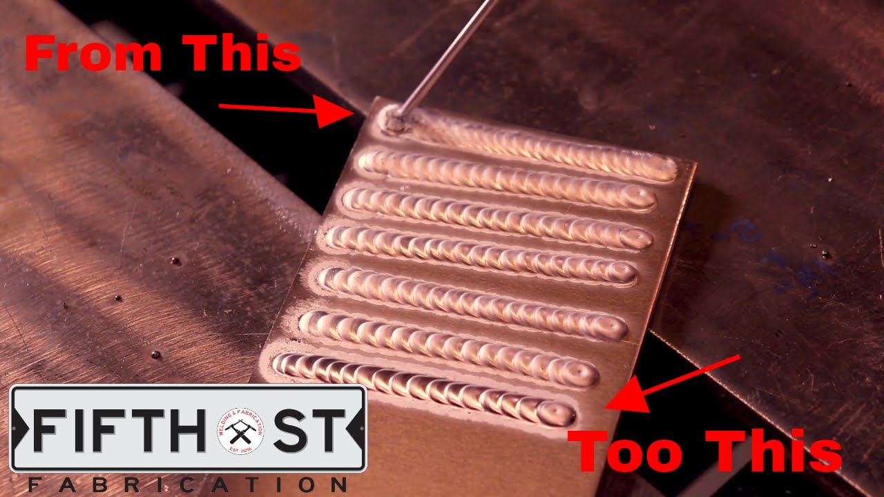 Tig Settings Chart