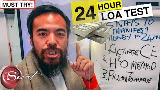 3 Ways to Manifest Money in 24 Hours or LESS | Law of Attraction TEST