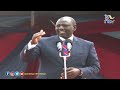 Ruto: Pray for Uhuru so that we can have a smooth transition