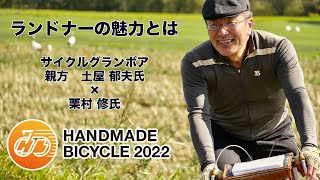 2022HMBスペシャルトークショー「ランドナーの魅力とは」サイクルグランボア　土屋 郁夫氏×栗村 修