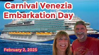 Carnival Venezia Embarkation Day