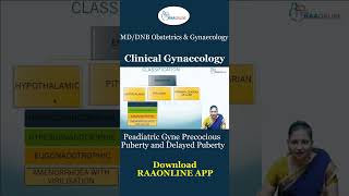 Pediatric Gyne Precocious Puberty and Delayed Puberty #Shorts