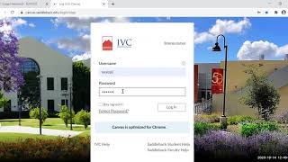 Canvas Login and Password Reset
