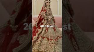 latest Pakistani bridal red colour lehangas. #sirajcollectionandvlogs