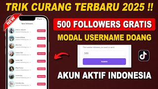 CARA MENAMBAH FOLLOWERS TIKTOK GRATIS - CARA CEPAT MEMPERBANYAK FOLLOWERS TIKTOK GRATIS PERMANEN